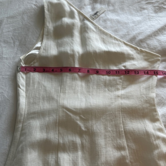 Madewell Women's One-Shoulder Midi Dress Lighthouse 0 - Picture 11 of 11